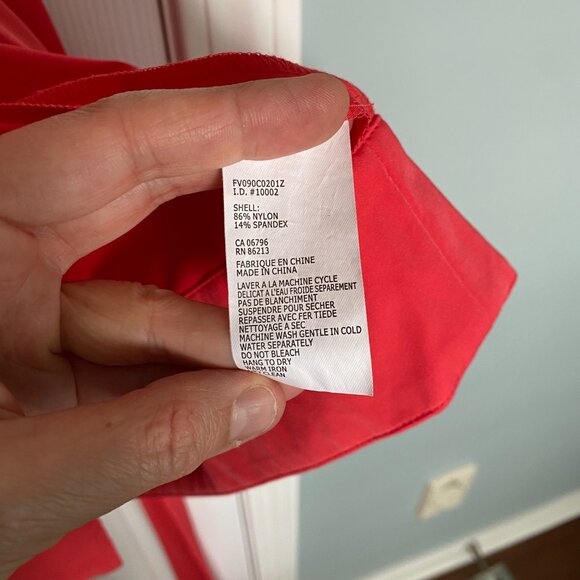 Tristan Red Fit & Flare Puff Sleeve Wrap Dress – Size S/P - Picture 7 of 10